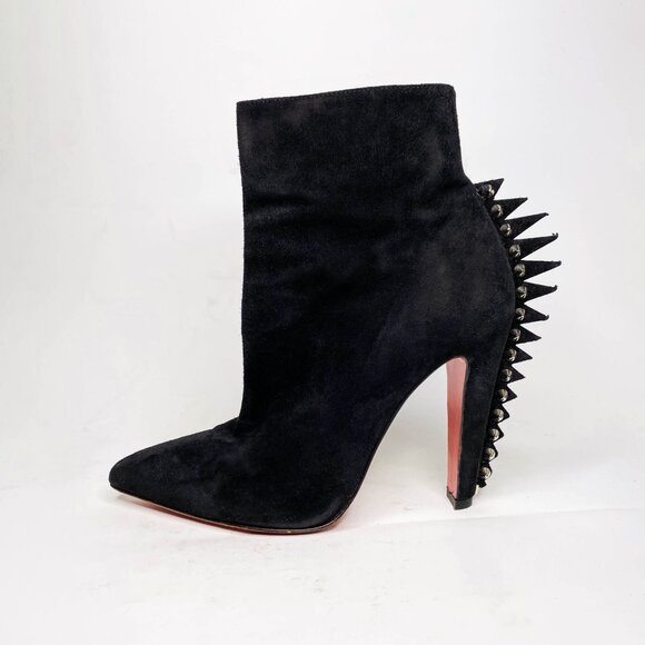 Louboutin Electroboot Spiked Ankle Boots - Picture 2 of 10